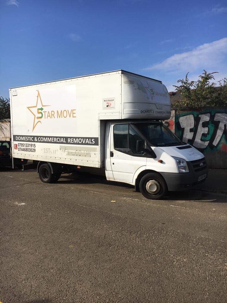 damaged luton van for sale